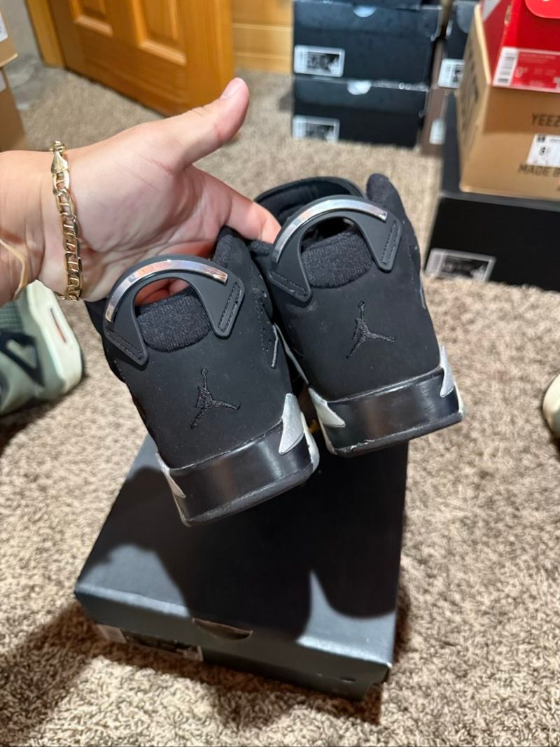 Jordan 6 Retro Chrome (GS) - Used/Worn