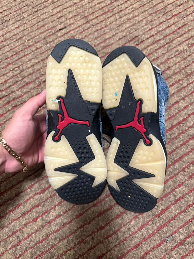 Jordan 6 Retro Washed Denim (GS) - Used/Worn