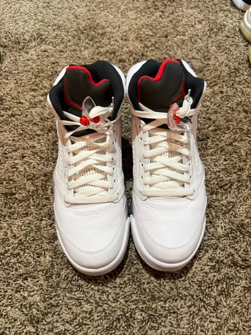 Jordan 5 Retro White Cement - Used/Worn