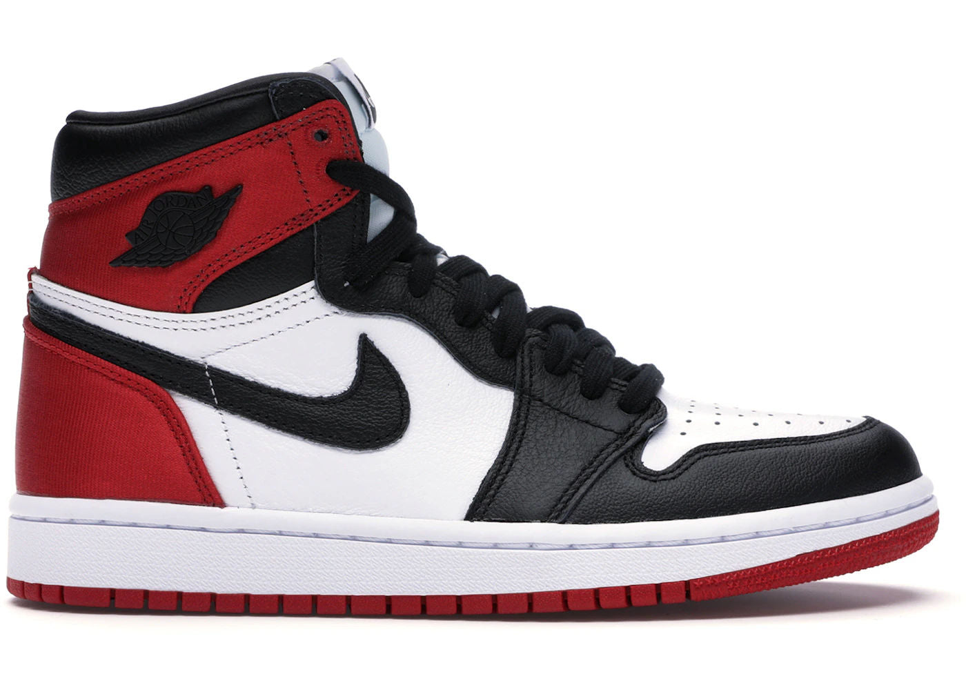 Jordan 1 Retro High Satin Black Toe (Women's) - Used/Worn